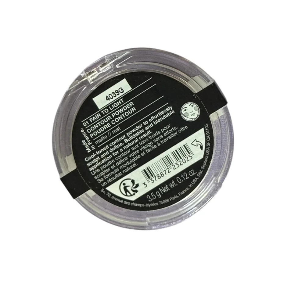 New Sephora Collection Light Brown Contour Powder 01, cool tone